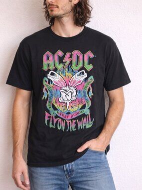 AC/DC "Fly On The Wall Band" TShirt -  (2XL)